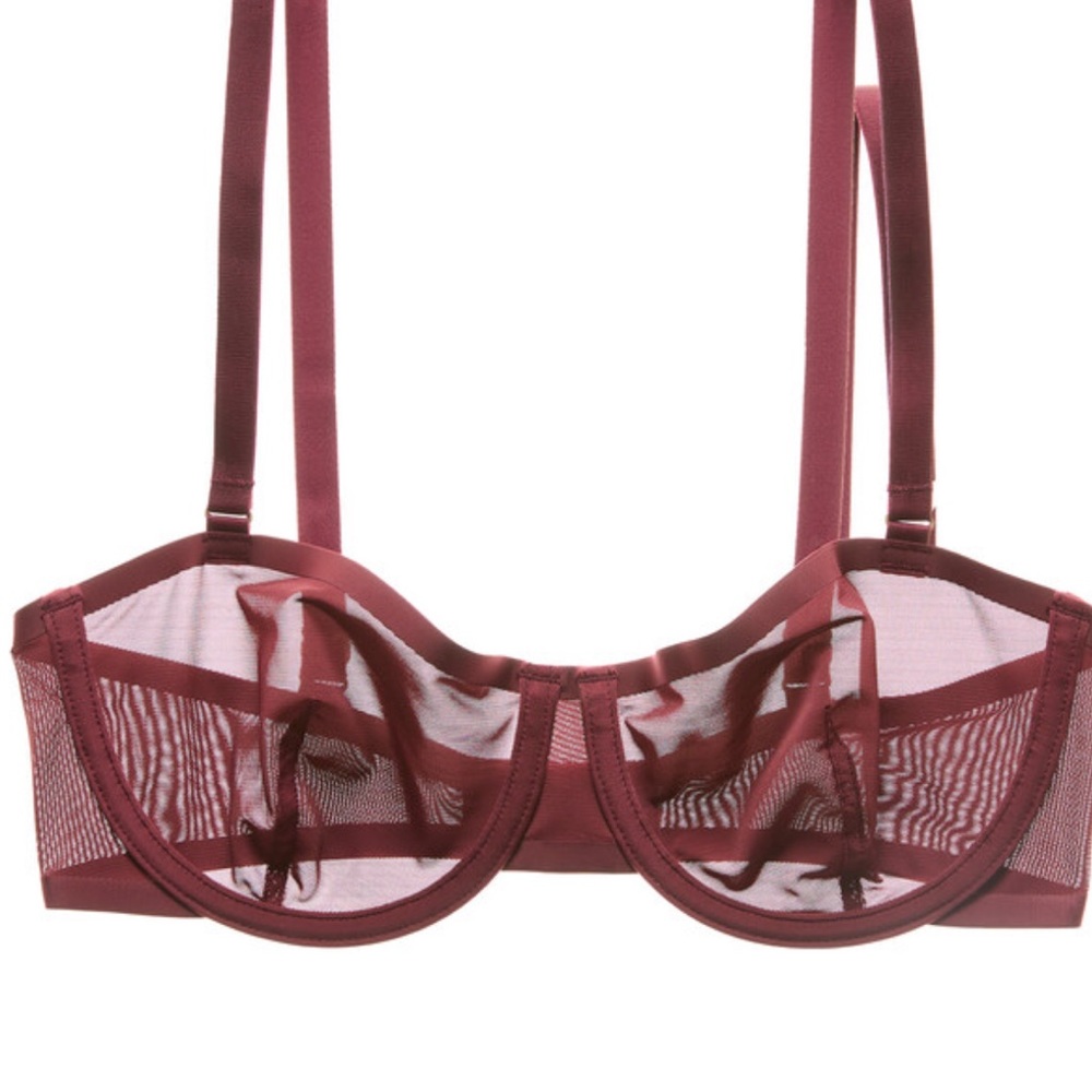 Cuup the balconette mesh bra 34C